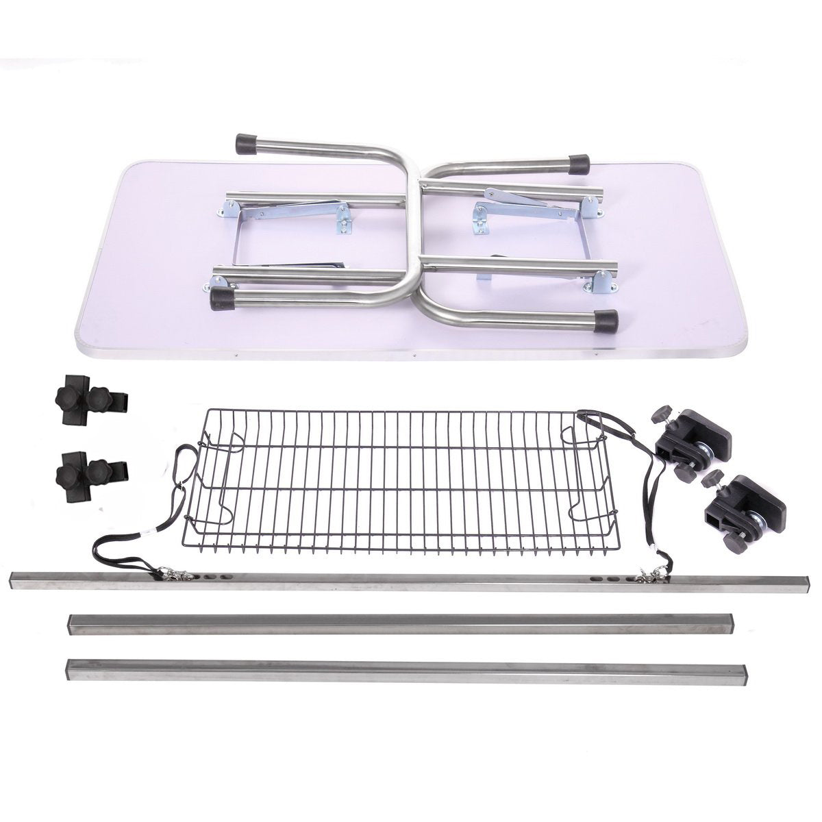 46" Professional Heavy-Duty Dog Grooming Table with Adjustable Grooming Arm