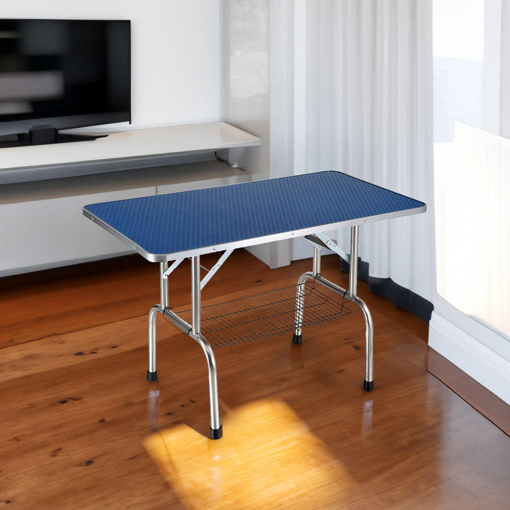 46" Professional Heavy-Duty Dog Grooming Table with Adjustable Grooming Arm