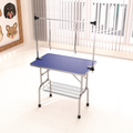 46" Professional Heavy-Duty Dog Grooming Table with Adjustable Grooming Arm